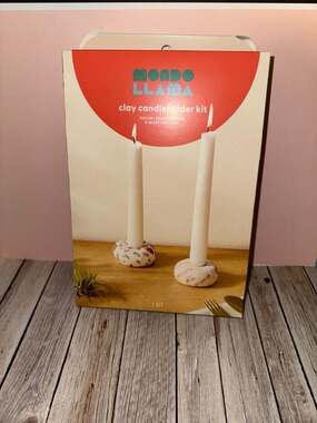 Mondo Llama Clay Candleholder Kit
